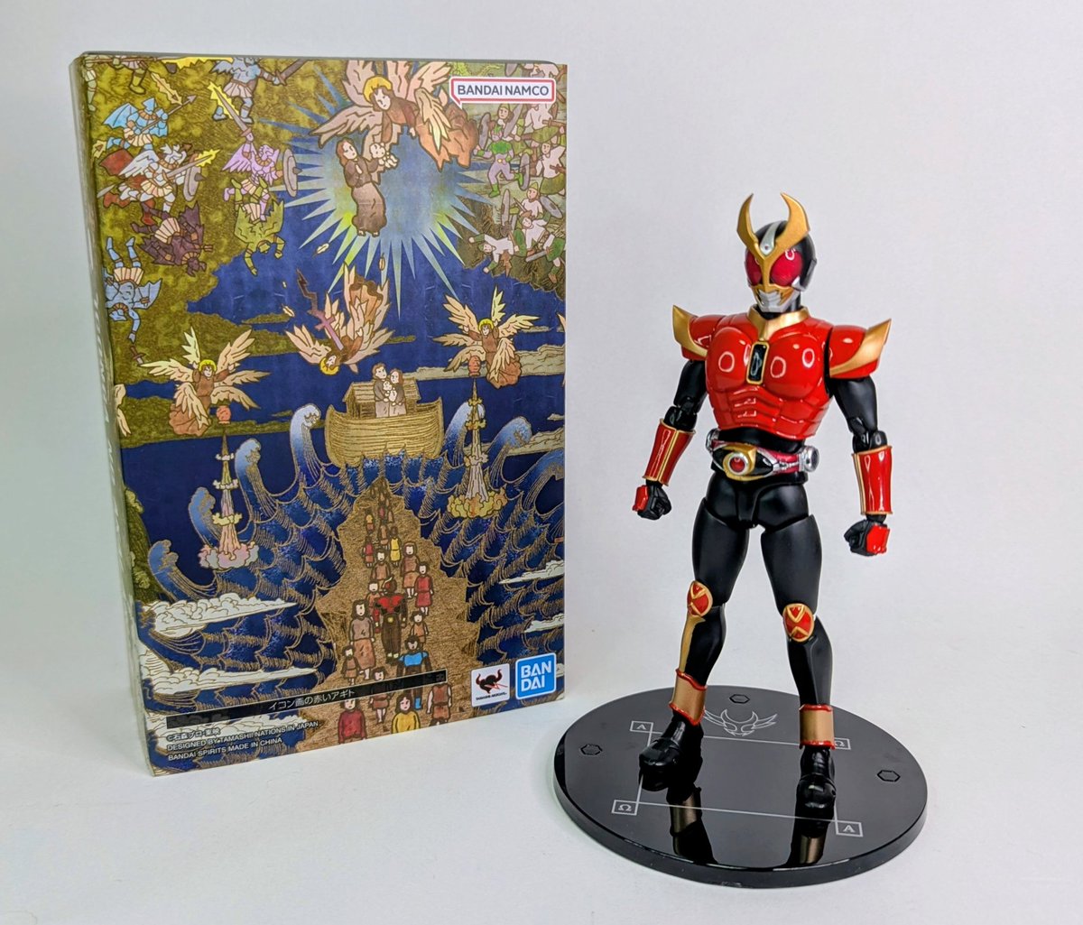 本日行った真アギト展にてS.H.Figuarts（真骨彫製法) イコン画の赤い