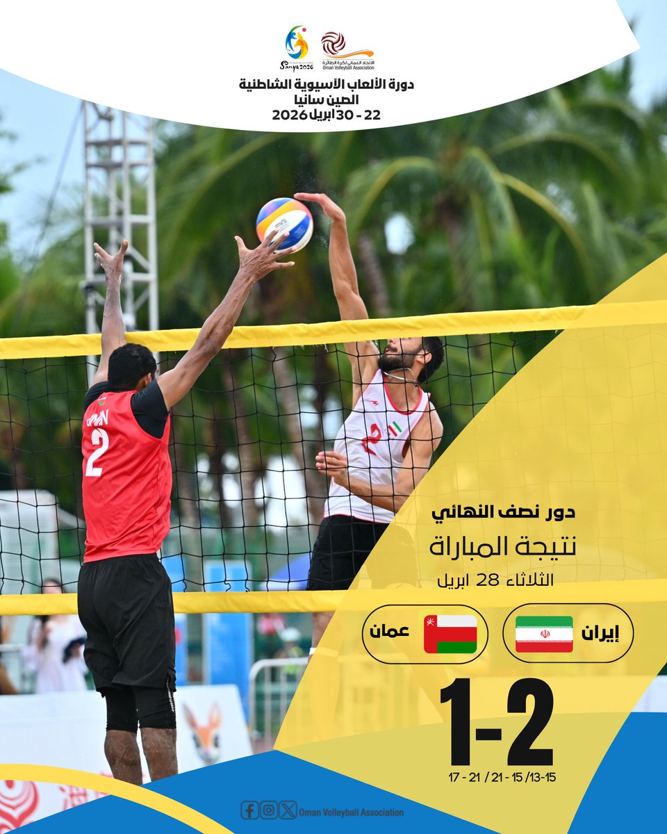 Oman Volleyball Association tweet media