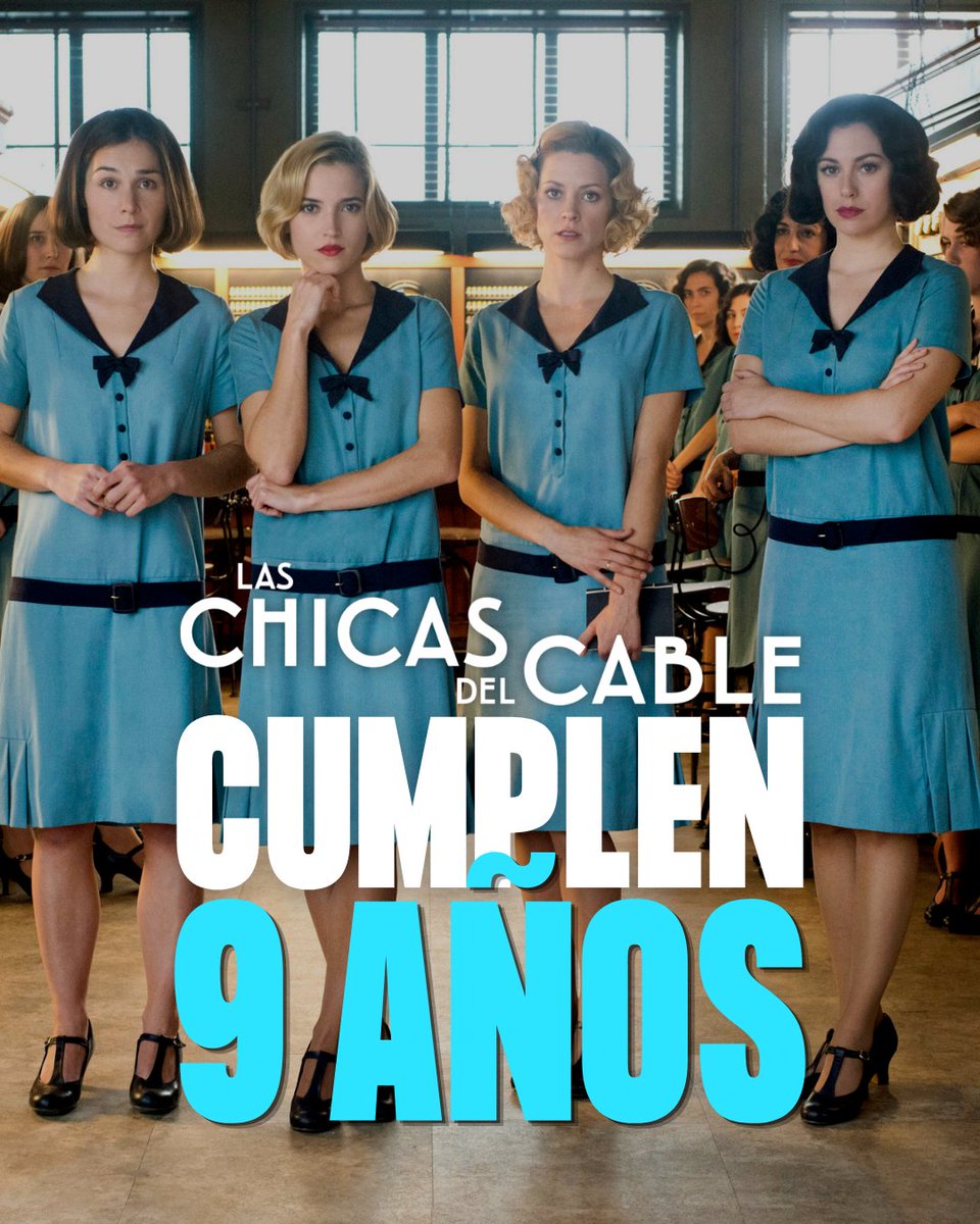 BambuProdu's tweet image. 9 años del estreno de Las Chicas del Cable!! 🤩

Una de esas series que sin duda no se olvidan. 

Si todavía no la has visto, puede que este sea el momento, y si ya la viste... ya tienes excusa para volver a verla 😏

#laschicasdelcable #series #netflix #detrasdecamaras