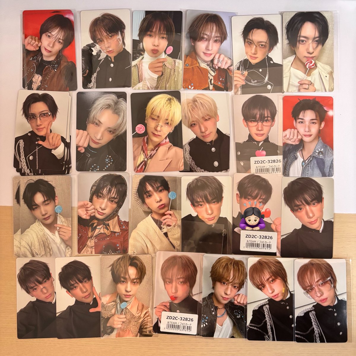 42desu's tweet photo. &amp;TEAM weverse global グローバル アーリーバード 特典トレカ ショーケース　ヨントン ペンサ サイン会 韓国 オンライン 交換

譲:画像のもの

求:ウィジュ ニコラス(異種同種問いません☺︎)

郵送のみ📮
レート考慮お願いします🙌🏻
お気軽にお声掛けください♪
#andTEAM交換 #トレカ交換 https://t.co/NJNj2Cisk1