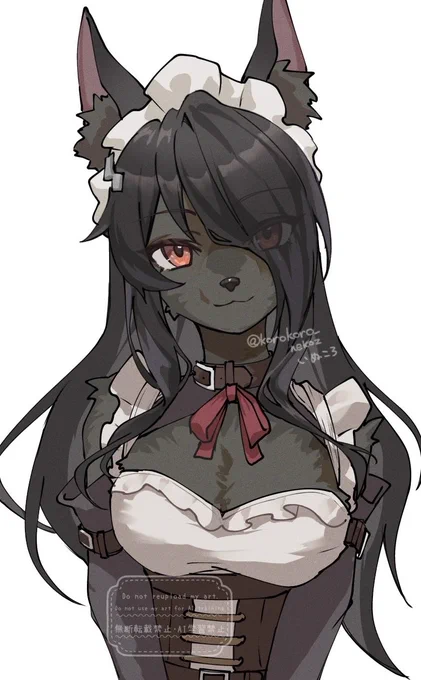 うちのケモメイドまとめ(oc)