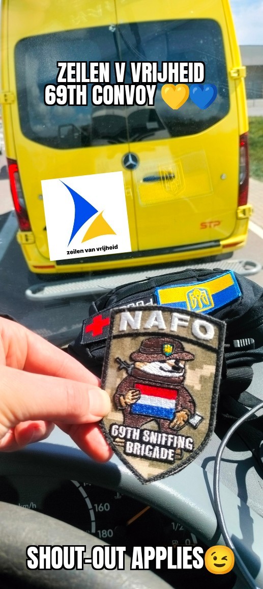 Our 69th convoy 😉💛💙 shout-out applies. 😂 <a href="/ragnars/">Ragnar Sass</a>