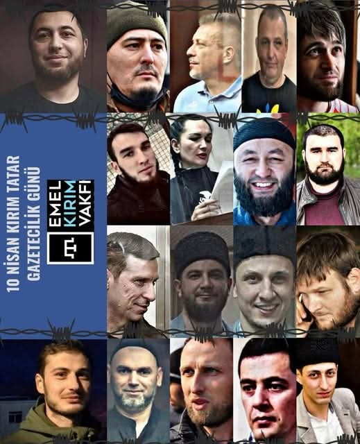 Nkbayar's tweet photo. Kırım'ın 2014 yılında #Rusya tarafından işgal edilmesinin ardından Sovyetler Birliği dağıldıktan sonra unuttuğumuz "siyasi mahkum" tabiri yeniden gündemimize girdi.

İşgalin ardından yüzlerce Kırım Tatarının evlerine ve işyerlerine Rus işgal güçleri tarafından baskınlar yapıldı. https://t.co/6YLnxMglG2