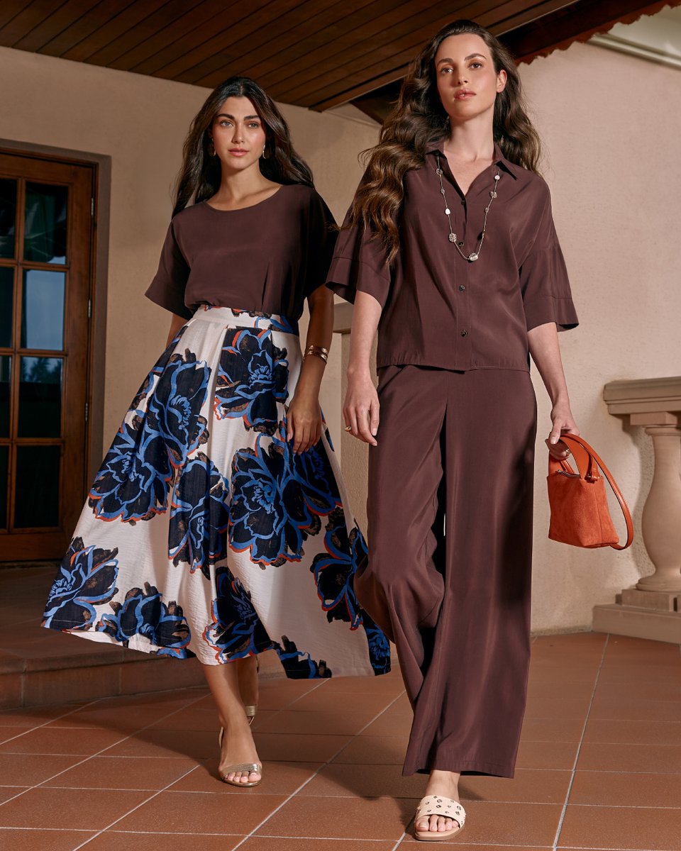 maxfashionMENA's tweet image. Chocolate brown is taking center stage this summer.🤎
Grounded and confident, styled with monochrome or lifted with print to add just enough dimension. 

Shop the new collection now.

#MaxFashion #MyMaxStyle #SummerStyle #VacationMode #SummerVibes #NewCollection