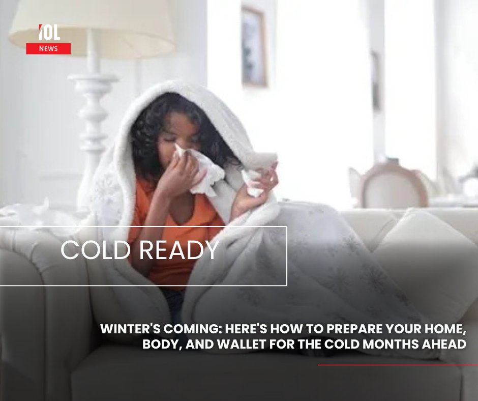 IOL's tweet image. With Eskom promising a loadshedding-free winter but tariffs climbing, smart preparation matters more than ever. Here’s your guide to getting your home, health, and wallet ready before the cold truly bites.
#Winter #electricity #Eskom #Loadshedding 
Read on tinyurl.com/ap3ka2tk