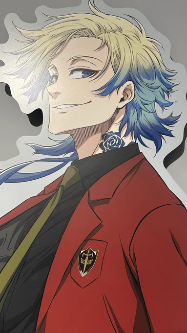 BL展ぼっちでクソお邪魔したらミヒャエルカイザーの複製原画当たってクソ嬉しい