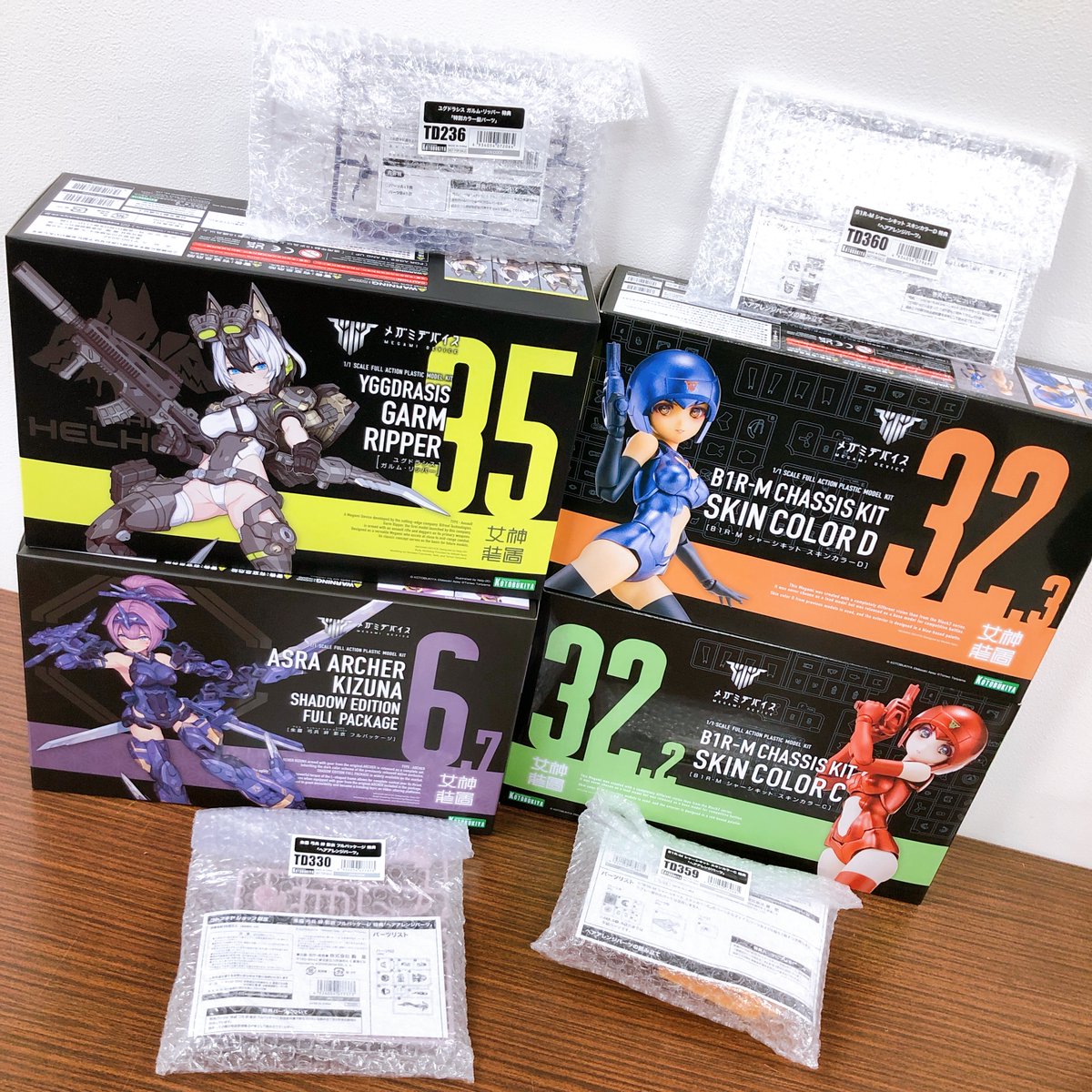 TRADER_AKIBA's tweet image. A wide selection of the latest Kotobukiya model kits has just arrived‼️

All new releases from #Kotobukiya popular series #MegamiDevice and #FrameArmsGirl come with official bonus items included.

Don’t miss this great opportunity—check them out now✨

▶️trader-akiba.com