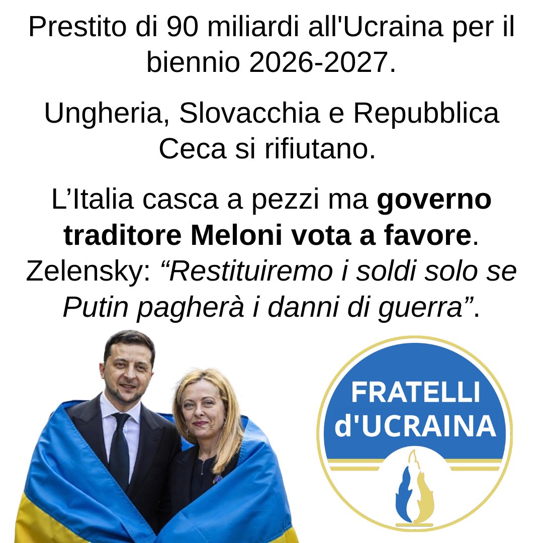 <a href="/FmMosca/">Francesco Mosca</a> Zelensky lo disse esplicitamente: "Restituiremo i soldi solo se Putin pagherà i danni di guerra".