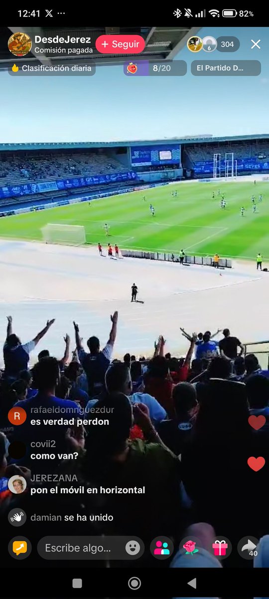 DeXdfc's tweet photo. Lo de retransmitir sin permiso @XerezDFC ? https://t.co/K3U1KZgXT8