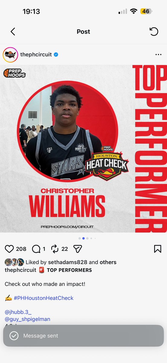 Christopher Williams Jr. “CJ Smooth” tweet media