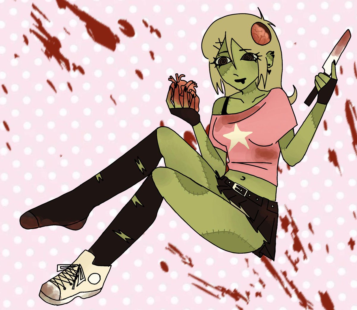 Kun7Hanako's tweet photo. #oc https://t.co/3byQNFYHhp