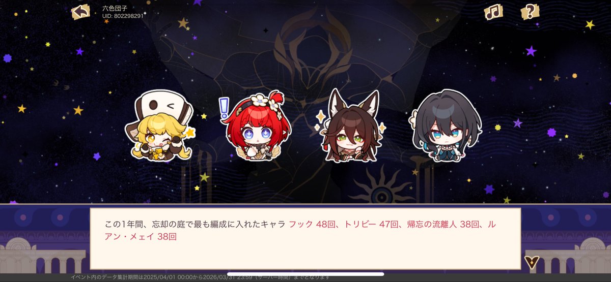 そして！！！！スターレイル高難易度全部にフック様を出撃させてクリア