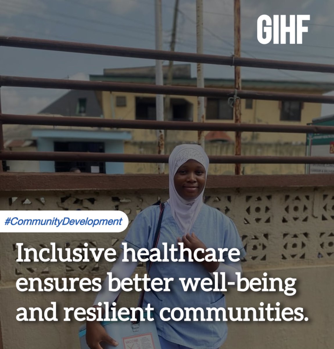_gihfoundation's tweet image. At GIHF, our focus is Life Skills, Health, and Protection. 

Inclusive #healthcare strengthens well-being and builds resilient #communities where everyone can thrive.
