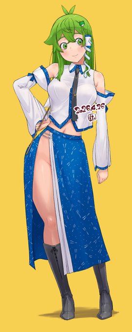 途中だったラフを塗ったさな絵 
