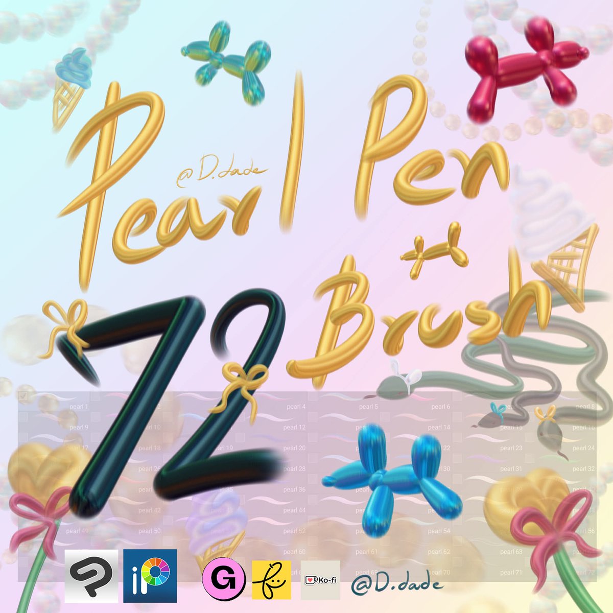 D_dade95's tweet image. 🌟บรัชปากกามุก🌟
#brush #brushes #p2u 
บรัชสำหรับ clip studio paint / ibis paint
ใช้เชิงพาณิชได้ 
 
ราคา 139 บาท 
72 บรัช 

ส่งไฟล์ผ่านเมล์

💸ชำระทาง
-ธนาคาร
-วอลเล็ท (ไม่บวกเพิ่ม)

#บรัช #ibispaintx #ไอบิสเพ้นท์x #clipstudiopaintbrush

Friendii link friendii.art/d.dade/shop/53…