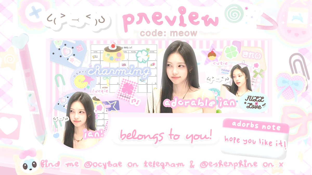 hemlou aku ada layout rs carmen &amp; ian prici 12k free retext! DM @esherphine ♡ #bealanja 🍓