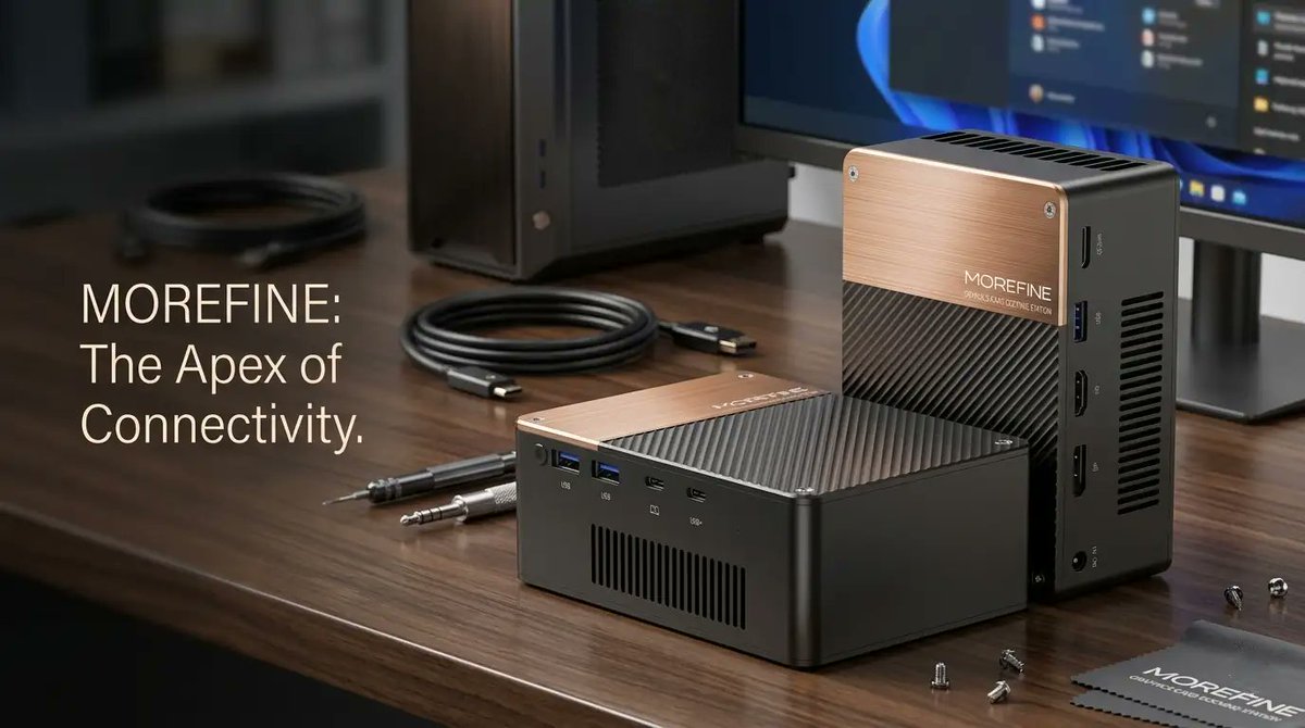 https://t.co/l1xJKVIubE MOREFINE launches the G2 compact eGPU with ...