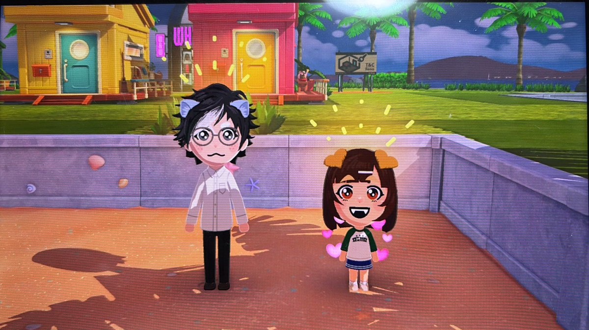 t_chk69's tweet photo. トモコレではっくんとしばりんを作りました！
かわいい楽しい🥰🍀💚 https://t.co/u8Q1WECKyM