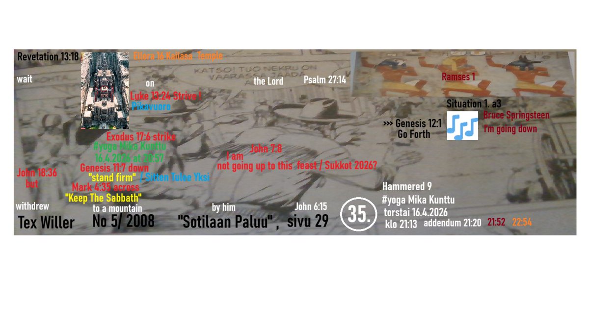 MKunttu79998's tweet image. #Twitter #Profiili 16.4.2026 #Taustakuva 33
&amp;gt;&amp;gt;&amp;gt; Tex Willer 35.

jos se tapahtuu, niin on silloin sijaa?
&amp;gt;&amp;gt;&amp;gt; mutta demokratia voisi olla 1. a3 -oikosulussa?

ja siitä Stubb olisi "helpottunut"... hetkeksi?

1. a3 välityspalvelu terveisin Stubb tukea nappulaan?