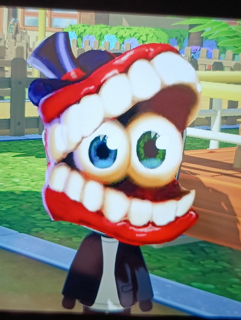 Look how cute he is!!! 😭😭❤️❤️🌸✨ #tomodachilife #caine