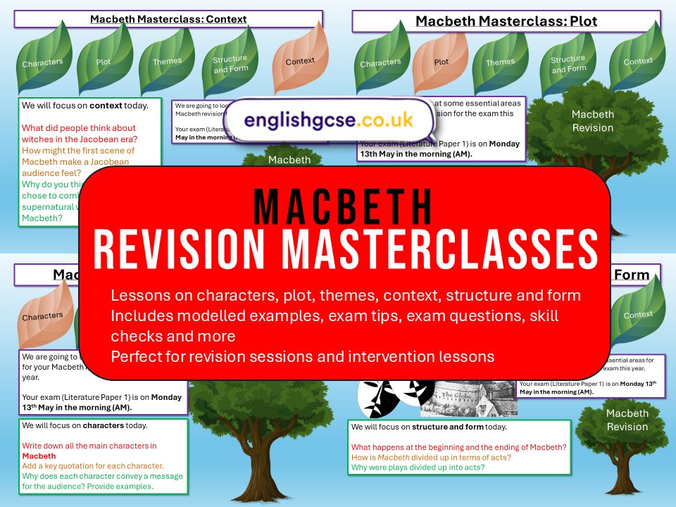 EnglishGCSEcouk's tweet image. GCSE English Literature revision masterclasses. Use code FLASH15 to get 15% off - offer ends TONIGHT.
englishgcse.co.uk/search?type=pr…
#teamenglish #edutwitter #teachertwitter #gcses #gcses2026 #teachers #teach #teaching #revision #exams #revise #school #literature