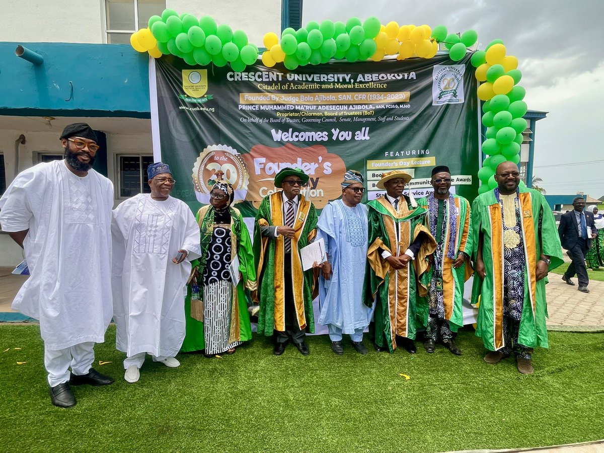 Crescent University, Abeokuta Nigeria tweet media