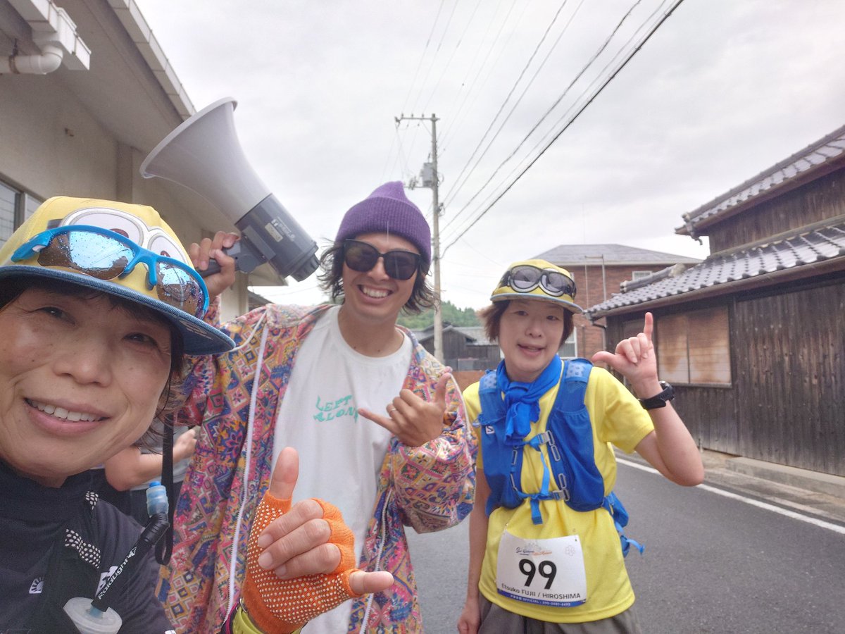 まろんちゃんT@4／26周防大島ウルトラマラニック100 tweet media