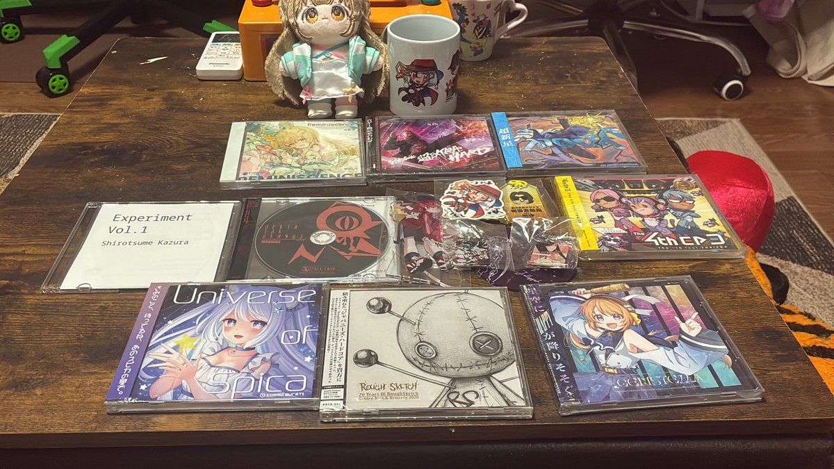 m3の戦利品(・      ∀      ・)
いろいろ買えてよかった！
だいたい3万くらいか
お疲れ様でする