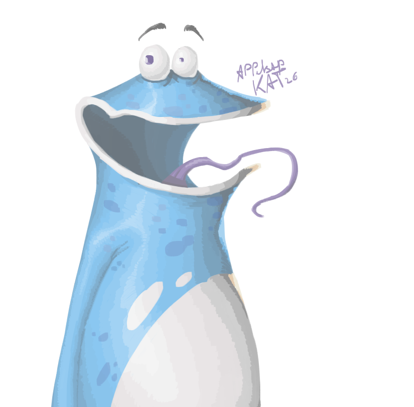 AppelsapKat's tweet photo. Globox from Rayman Origins   #drawing #rayman #illustration https://t.co/wnHKqNoAeO