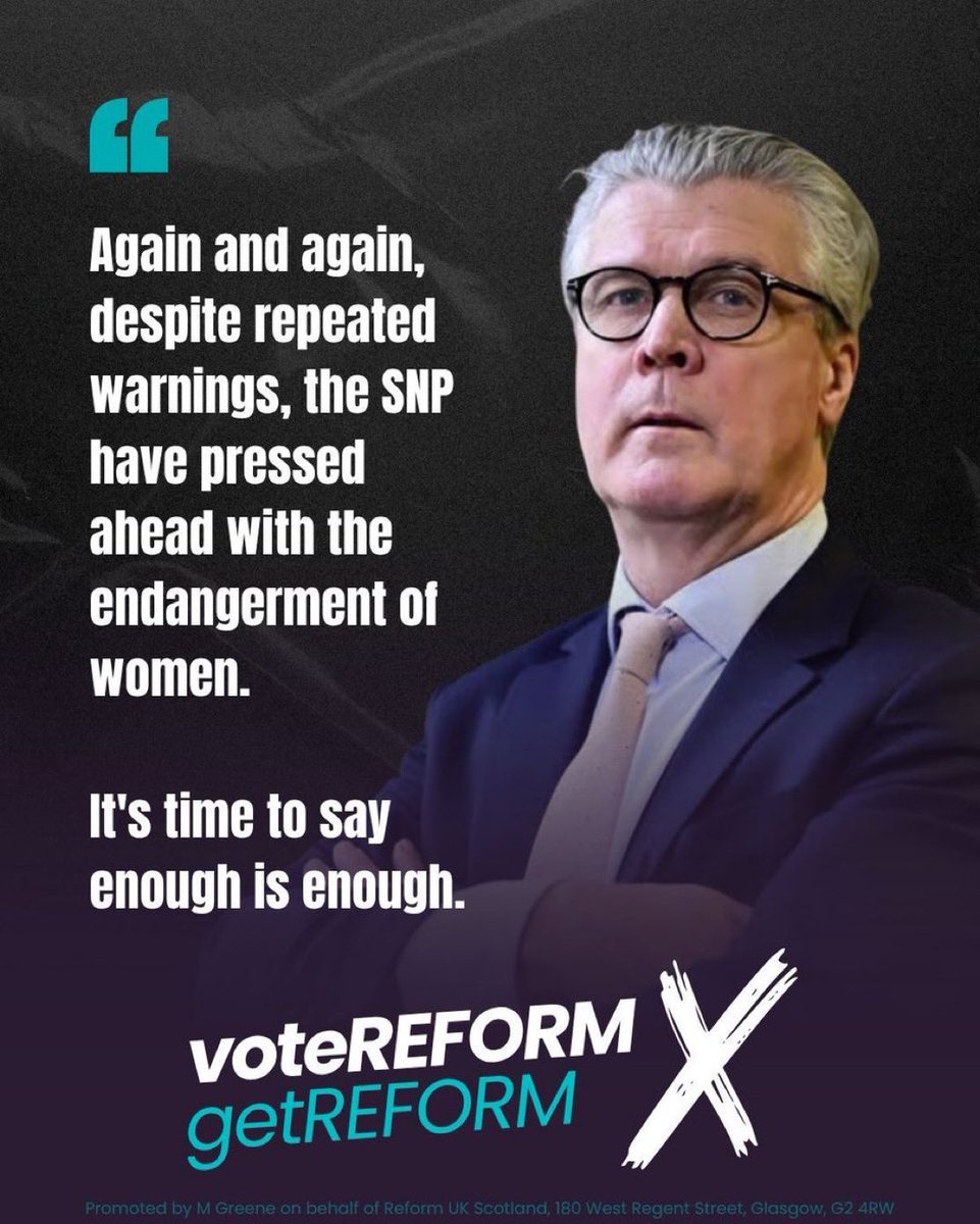 ReformDaily_'s tweet image. ❌ Trans prisoner charged with sexual assault in women’s jail 

Reform will protect women-only spaces

🗳️ May 7th - Both Votes 
➡️ Vote Reform

bbc.co.uk/news/articles/…

#ReformUK #UKPolitics