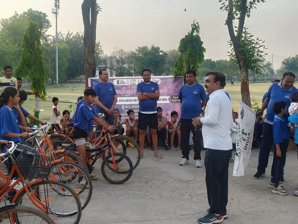 SAI_Gandhinagar's tweet image. India, powered by the potential of Artificial Intelligence. 🇮🇳

AI isn't just about code; it’s about smarter diagnostics, cleaner air, and better lives. 

Thanks to everyone who joined the movement!

#HealthierIndia #SAIRCGandhinagar #CyclingLife #Jaipur #Alwar