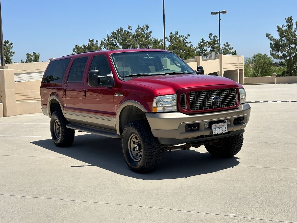 drivertodriver's tweet photo. 2003 Ford Excursion: Mildly Modified, 330hp 6.0L Turbocharged V8, 4X4, Automatic. https://t.co/wujLwtPlkS https://t.co/n5R1oyEbPo