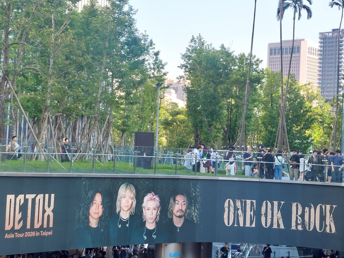 iu_ne's tweet image. ONE OK ROCK DETOX Asia Tour 2026 in Taipei 

D2

全勤是必須的🤘🤘🤘

#ONEOKROCK #OOR #DETOX