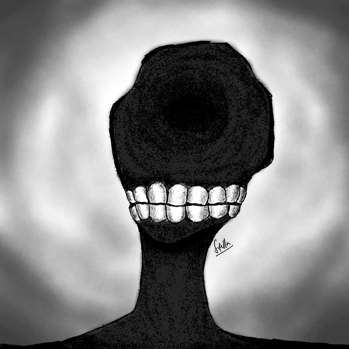 Teeth
#horrorart #analoghorror #digitalart