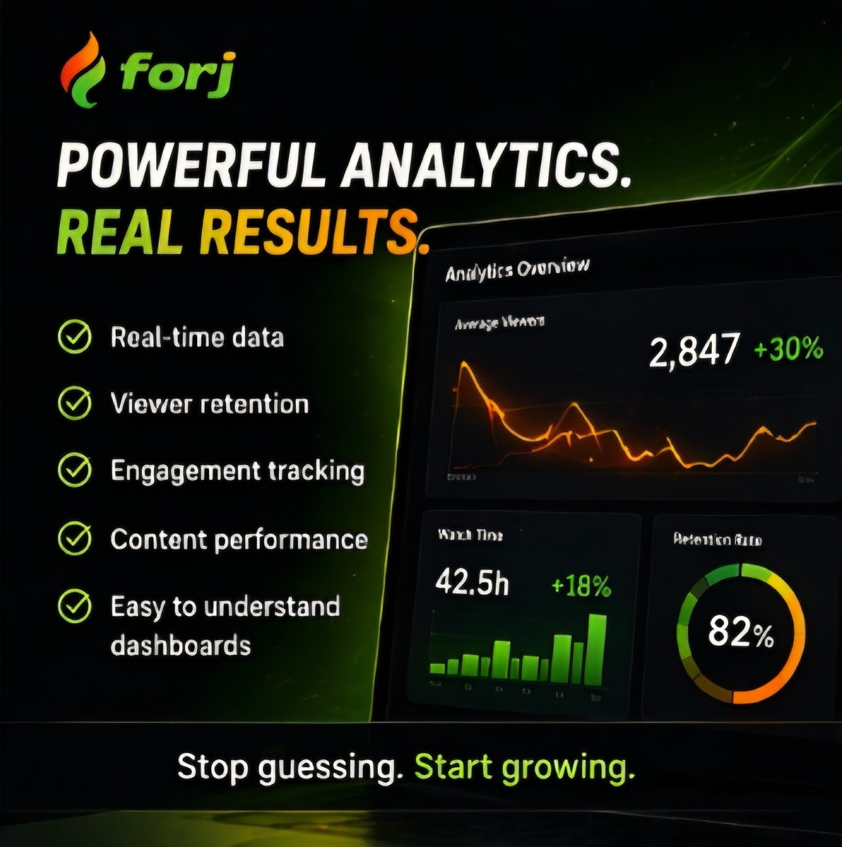 ForjIntel's tweet photo. You don’t need to stream more.
You need to understand what’s actually working.
Most small YouTubers are guessing…
The ones growing? They’re using data.
We’re opening early access to a tool built for that.
Link in bio! 

#yt #youtubelive #streamer #content #analytics https://t.co/aKpTZMZ12Y