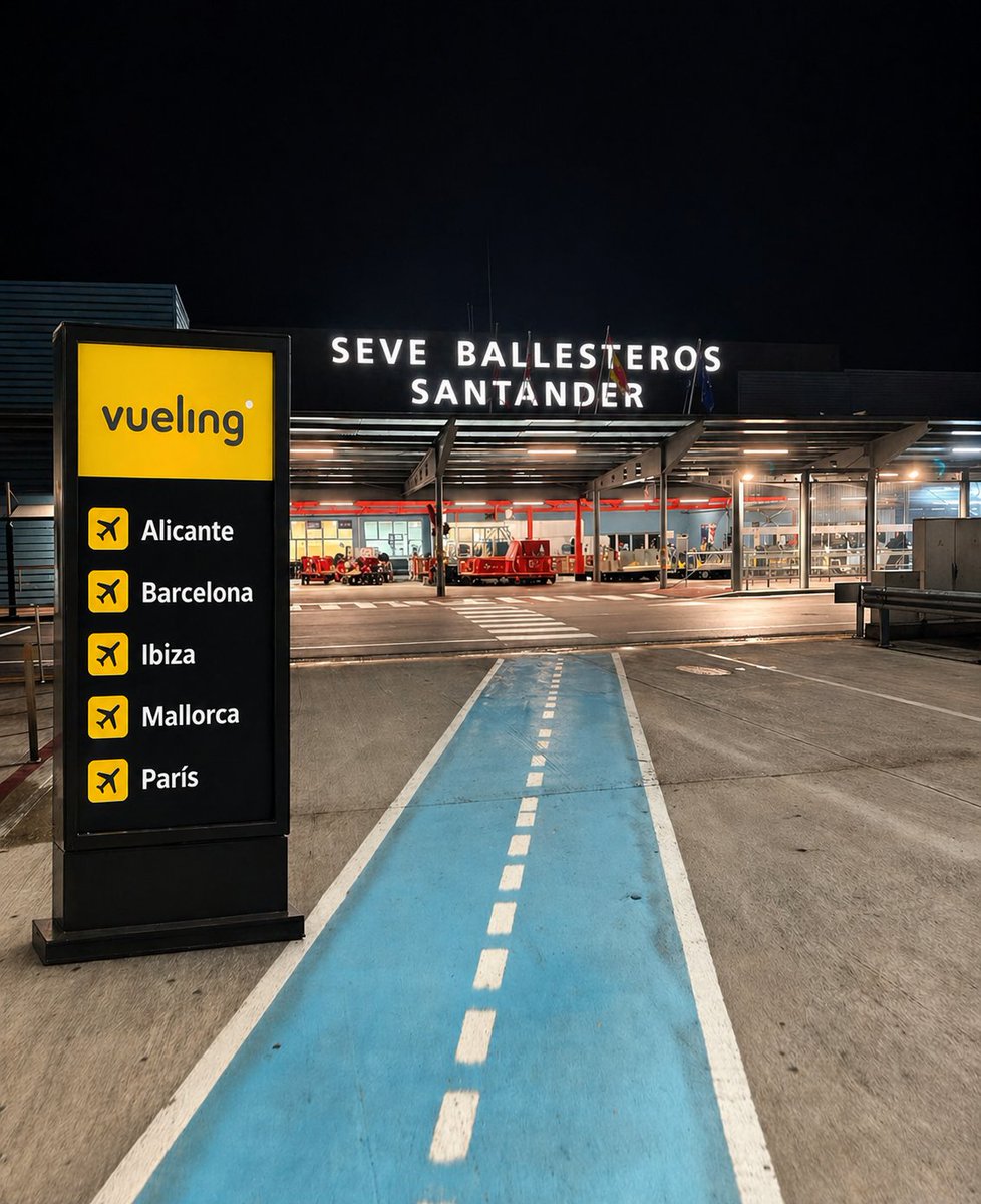 AParayas's tweet image. ✈️ VUELING EN PARAYAS

5️⃣ son los destinos directos que durante la actual temporada de verano 2.026 @vueling te ofrece desde/hacia el #Aeropuerto Seve Ballesteros  #Santander 👇

#Alicante (desde 2/05)
#Barcelona 
#Ibiza (18/06 a 13/09)
#Mallorca
#Paris 

✈️ #VuelaDesdeCantabria