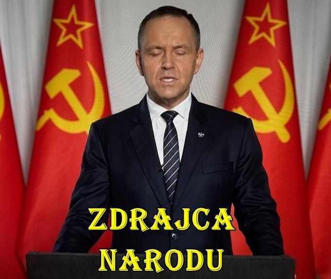 GMozdzynski's tweet photo. @szefernaker A po jaką cholerę zmieniać? I na jaką zmieniacie polską flagę?
Pewnie na RUSKĄ?
Idźcie #wPiSdu, zdrajcy. https://t.co/j4GiFpnC5M