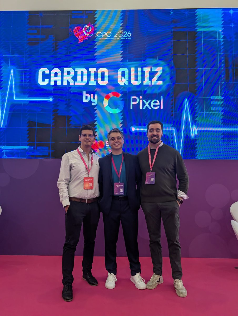 gnfcosta's tweet photo. Last day at CPC = CardioQuiz by Google Pixel! 🤓

Amazing prizes, very creative team names and overall a lot of fun!

A session at #CPCinMotion promoted by @jovens_conselho !

A special thanks to my co-hosts @diogoasantosfer and @fernando_m_sa!

@spcardio https://t.co/bvjv76lI3V