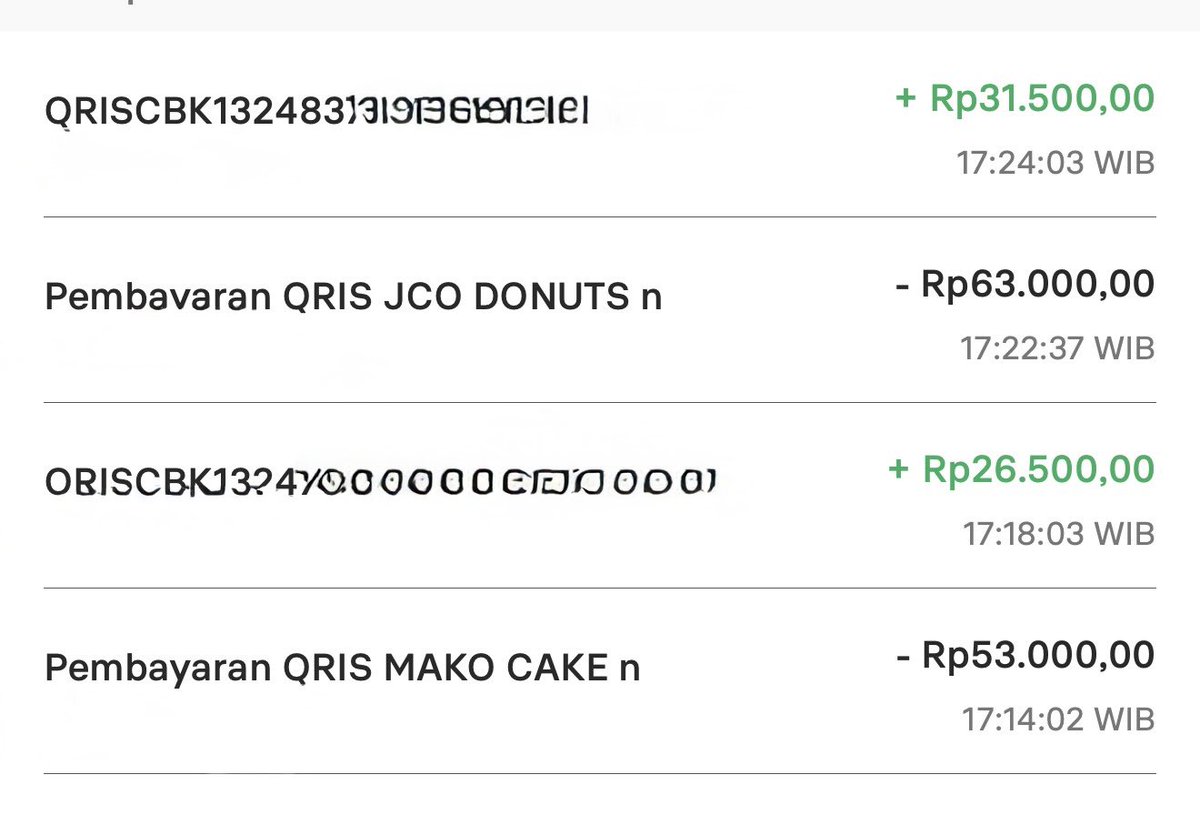 centraljavaspot's tweet photo. @xkode06 Masih on min

Kouta 3000 nasional

Mako &amp; Jco cashback 50%
Minimal pembelian Rp50.000
Maksimal cashback Rp50.000
Setiap tanggal 26, 27, 28
Pembayaran dengan QRIS BRImo di EDC bank BRI https://t.co/GnbVWYVIV4