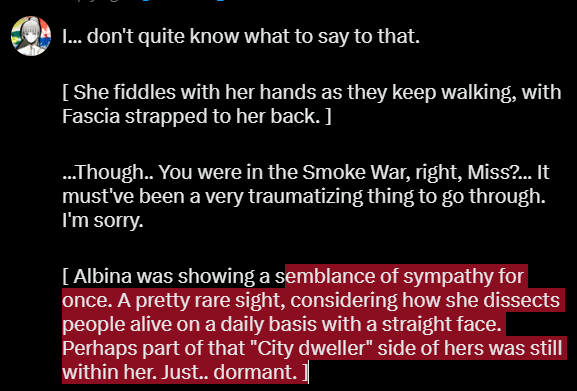 「 Albina. 」 tweet media