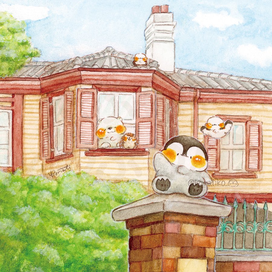 個展 #きみへとどけに 記念作品として 会場である ラインの館 外観を