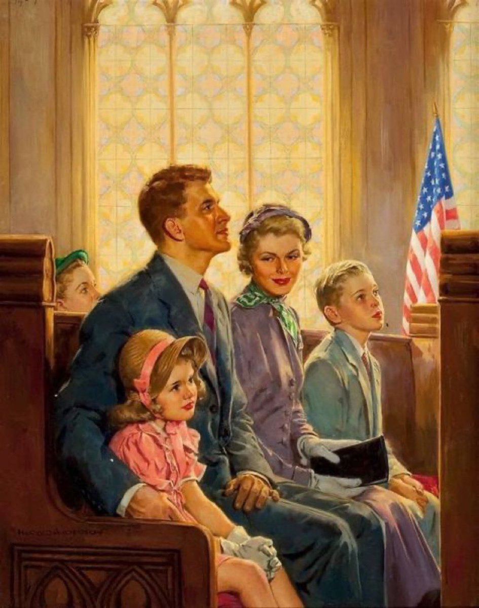 This is how you fight evil.

"As for me and my house, we will serve the LORD."

-Joshua 24:15