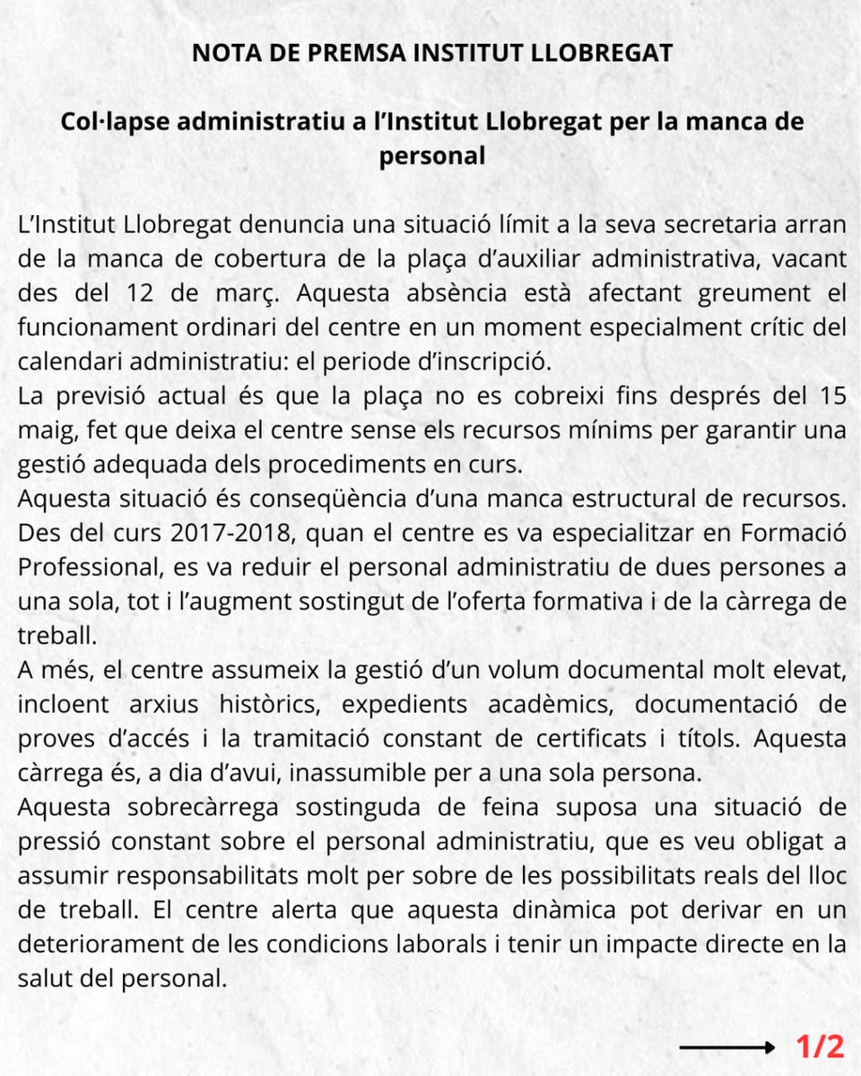 Assemblea Educativa L'H tweet media