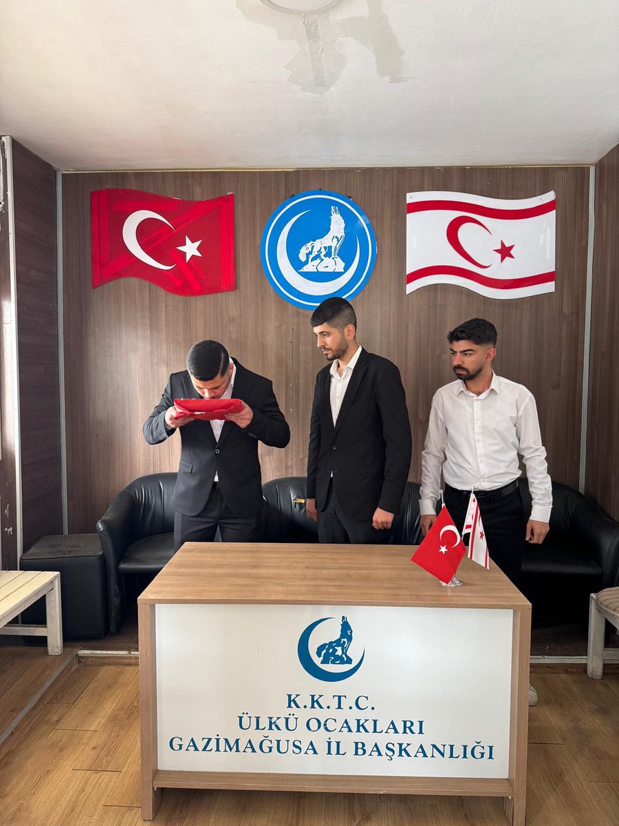 KKTC Ülkü Ocakları Üniversiteler Birimine bağlı Doğu Akdeniz Üniversitesi teşkilat başkanlığına Berkay Ali Yalın atanmıştır. Görevini devreden Yakup Aslan’a teşekkür ederiz.
<a href="/ayyildirim1/">Ahmet Yiğit Yıldırım</a> 
<a href="/hberkeozdemir/">Hüseyin Berke Özdemir</a> 
<a href="/fatiharici61/">Fatih Arıcı 🇹🇷🇦🇿</a> 
<a href="/EkremKarak2077/">Ekrem Karakuzulu</a>