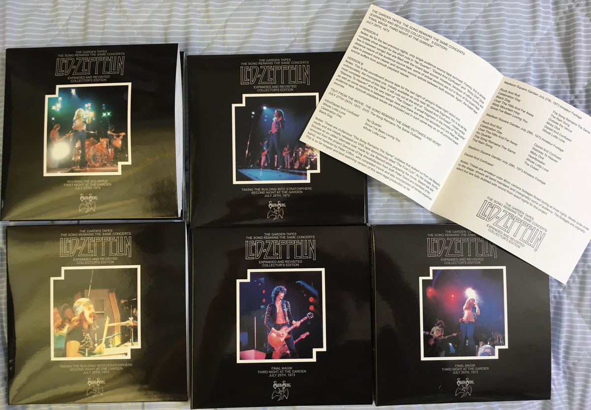 LED ZEPPELIN / EDDIE EDWARDS THE GARDEN TAPES (8CD BOX) 73年MSG3