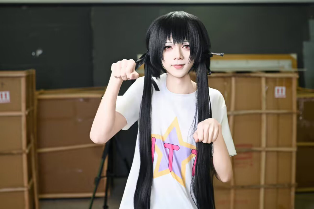 QLing92584's tweet photo. ��梓喵，但是男生 #cosplay #轻音少女 ＃男娘 https://t.co/riZ00TtURb