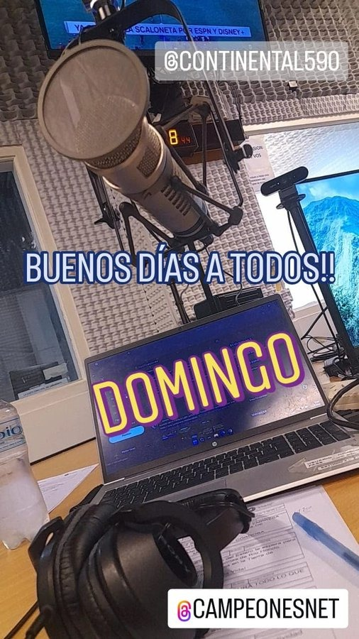 WalterVerst's tweet image. #BuenDía y #BuenDomingo a todos!! 
Estamos al #Aire en #AM590 @Continental590
para vivir todo lo que suceda en el @AutodromoMouras con las #TCPK #TCPickUp #TCMouras y todo lo que suceda con el #RoadShow con #FrancoColapinto  por Bs As.

Como siempre, al mejor estilo @Campeonesnet