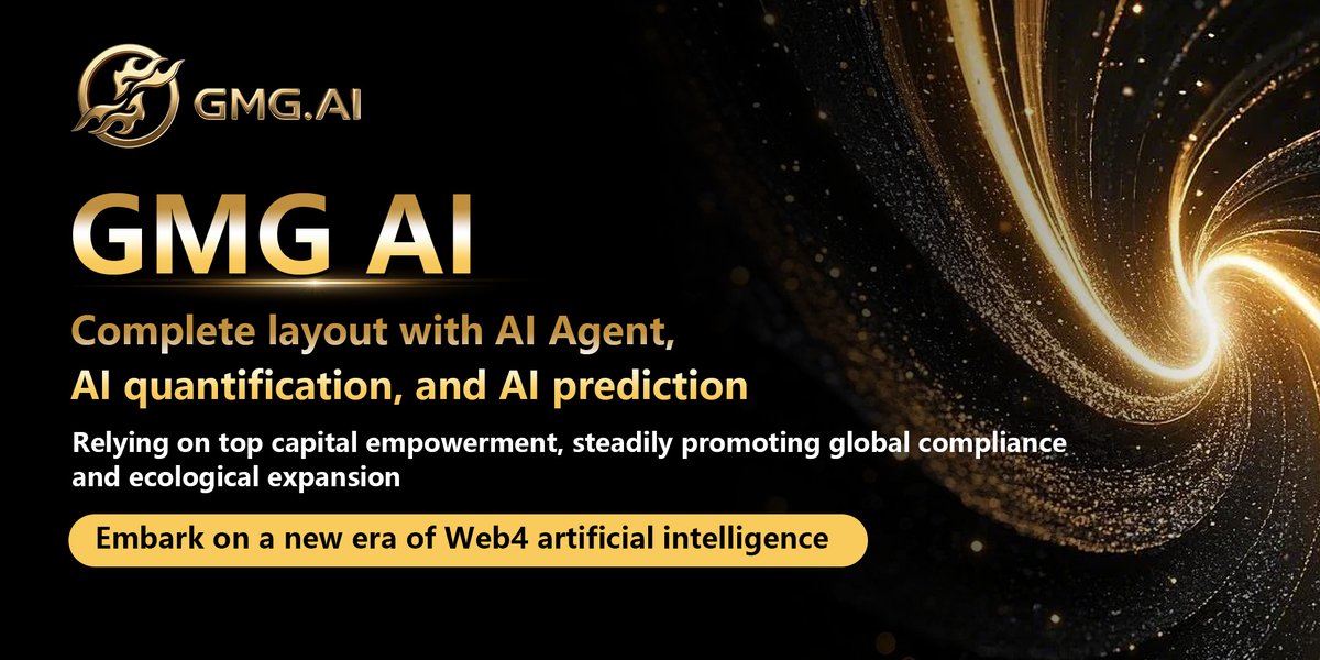 GMGAIts's tweet image. creating a sustainable profitable on-chain ecosystem.Top-tier capital heavy layout for Web4 AI.GMG AI combines AI quantitative, AI prediction and AI Agent.
#GMG #AI #Blockchain #Web4Ecosystem
