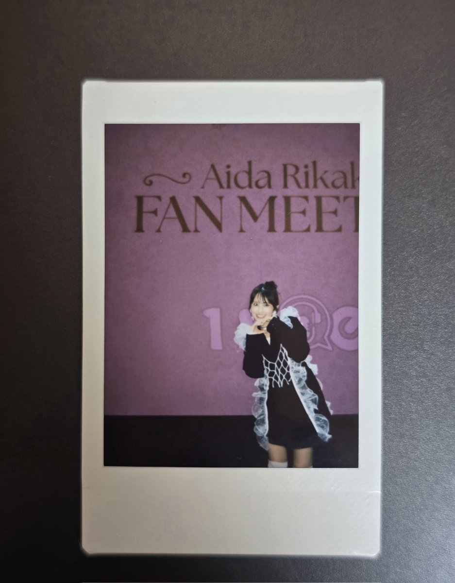 Aida Rikako Fan Meeting in Seoul』 逢田さんとツーショット!!!嬉しい