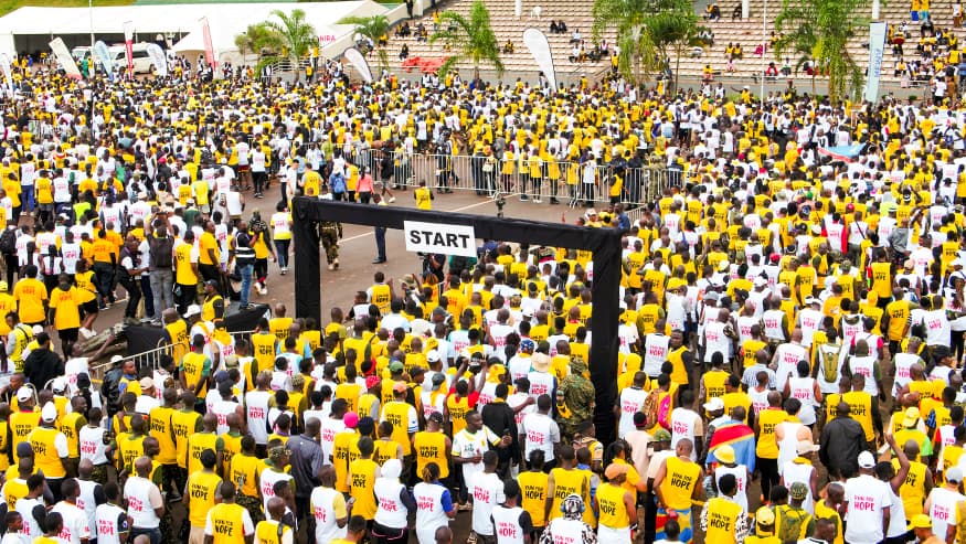 newvisionwire's tweet photo. Thousands have turned up at Kololo Ceremonial Grounds for the #GenMKBirthdayRun.
#MKat52
@DaudiKabanda
@mkainerugab
@DirectoratePlu https://t.co/I1JaOMcjE2